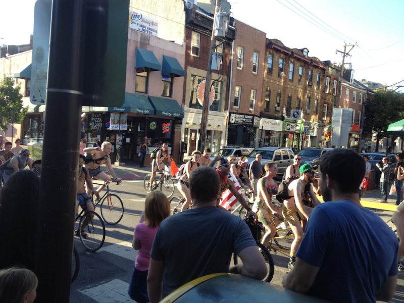 2013 Philadelphia Naked Bike Ride in Photos - Gloucester 