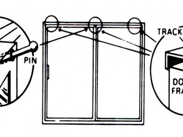 Image result for how to secure sliding glass door