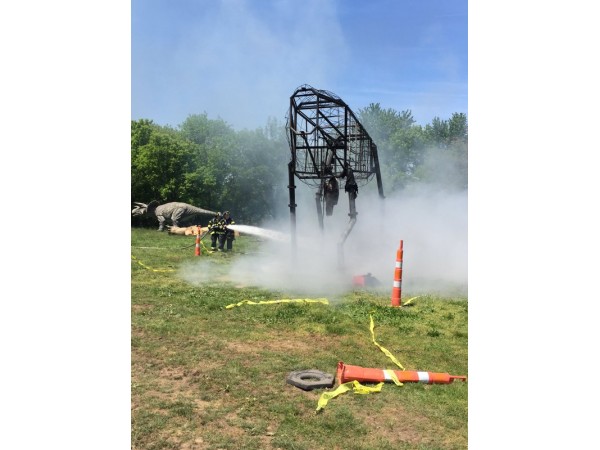 dinosaur exhibit overpeck park