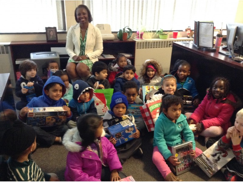 Chesterbrook Academy Preschool in Germantown Delivers Holiday Gifts