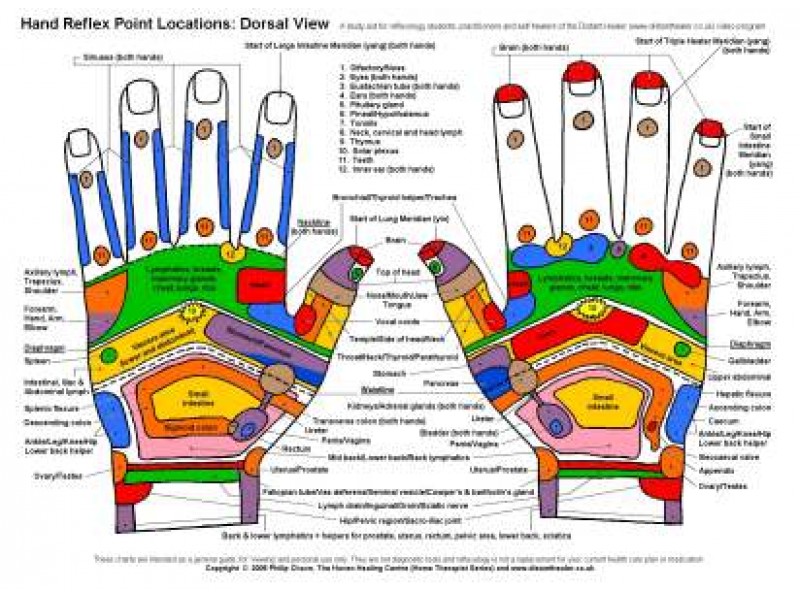 Free chart sexual hand reflexology