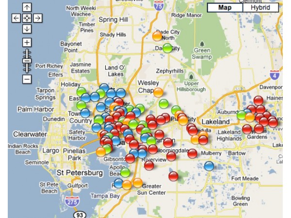 TECO Links To Online Power Outage Map Reports Mid Day Some 60 000 