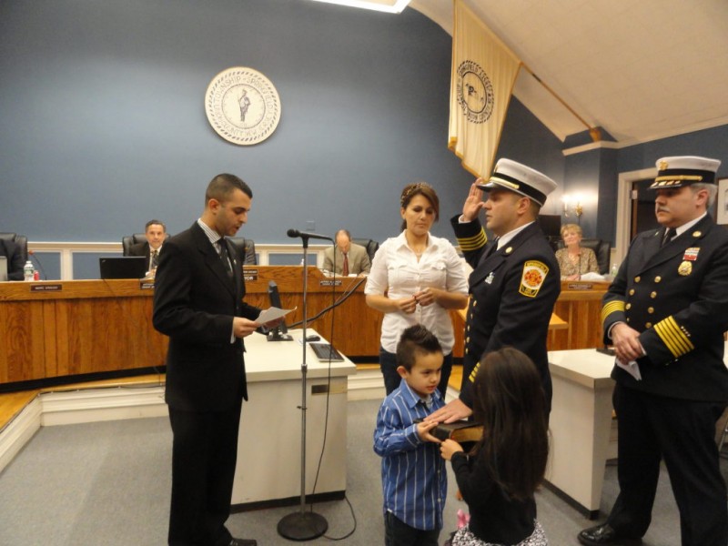 Palumbo Sworn in as Deputy Chief | Springfield, NJ Patch