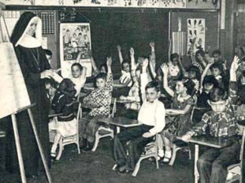 Image result for 1950's catholic