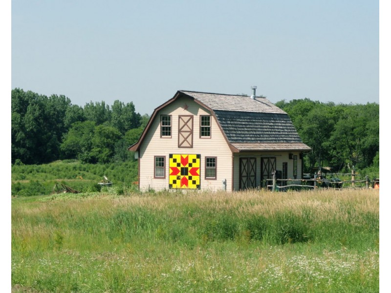 Barn Quilts Herald in the Northern Illinois Quilt Fest Crystal Lake