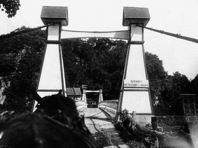 Lake Zoar Bridge and the Lost Village Around Pleasant Vale Oxford, CT