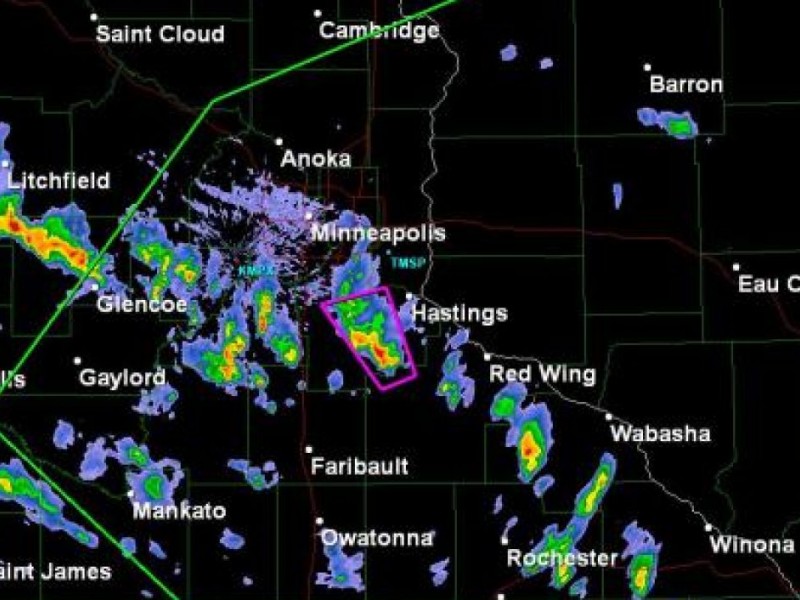 Tornado warning burnsville mn