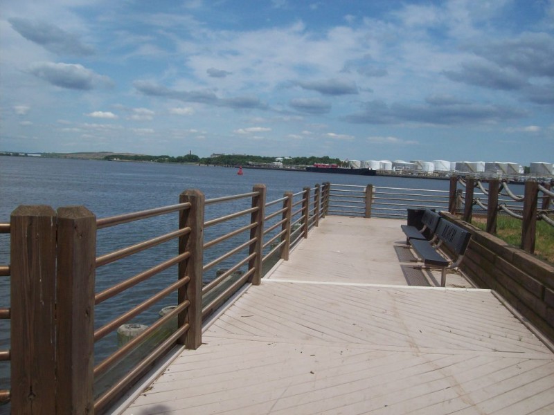 Sewaren's Public Boat Launch Port is a Popular Hang Out Spot