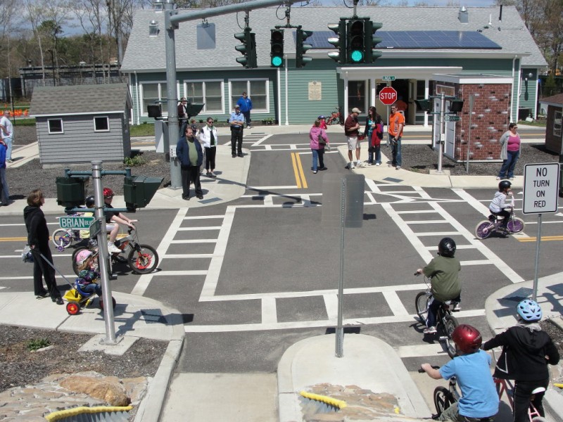 Third Annual 'Safety Town' Bicycle Rodeo Held at Holtsville Ecology