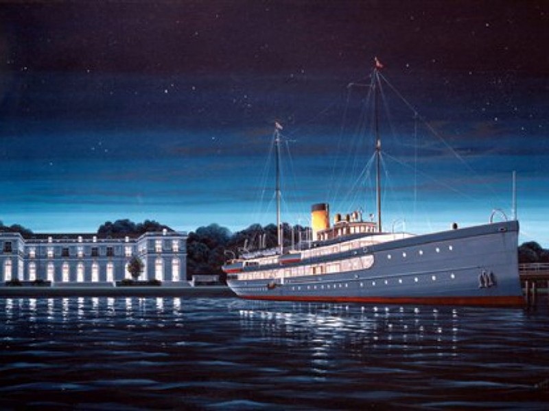 Horace Dodge's Steam Yacht Delphine Awaits a Purchaser ...