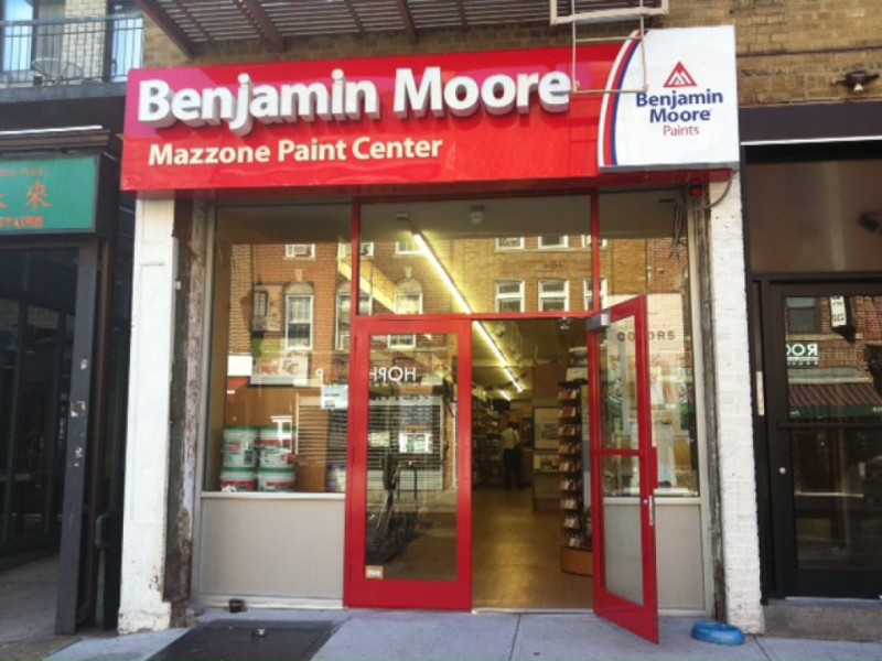 Mazzone's Expands, Opens Benjamin Moore Paint Store on Smith Carroll