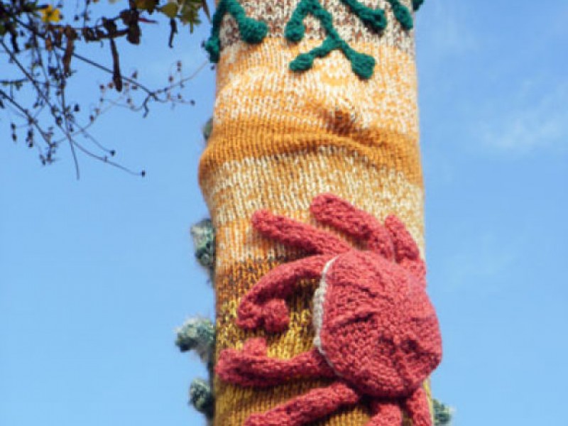 Yarn Bombing Yes, It's a Real Thing Mercer Island, WA Patch