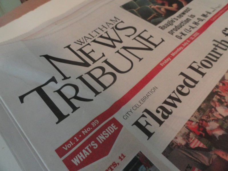 Waltham News Tribune Cutting Back To Weekly Publication Waltham, MA Patch