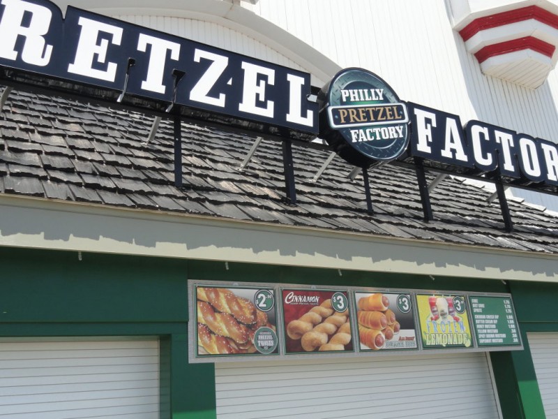 Philly Pretzel Factory Opens on Ocean City Boardwalk Ocean City, NJ Patch