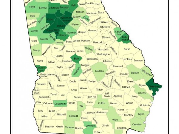 New 2010 Census: Atlanta City Limits' Population Remains Stable Since ...