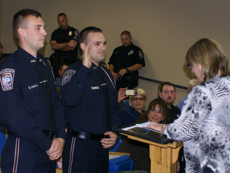 Brookfield Police Hire Two New Officers, Promote Sergeant Brookfield