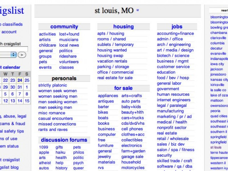 Best of St. Louis Craigslist: Sept. 7 U City Edition | University City