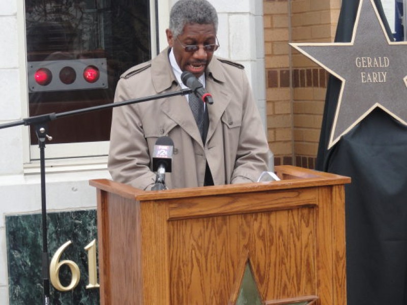 Gerald Early Receives Star on St. Louis Walk of Fame University City