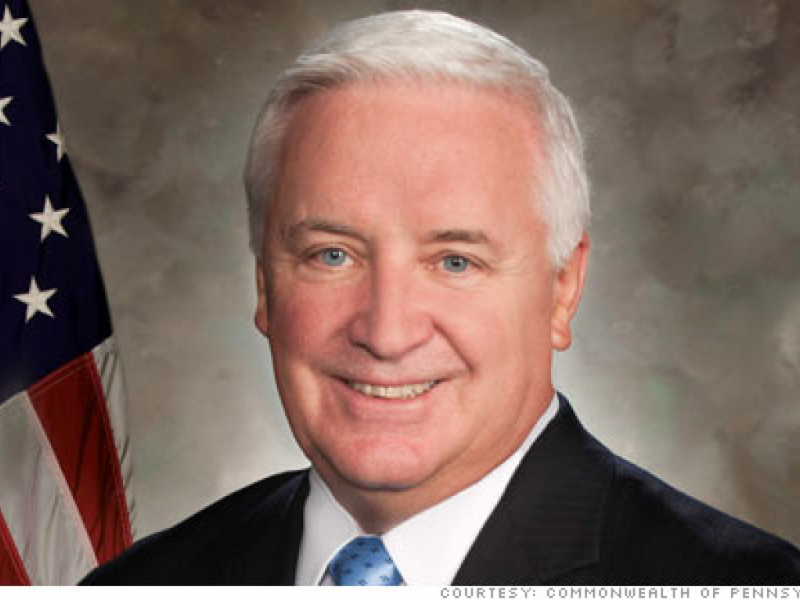 Pa. Political Celebrity LookAlikes Tom Corbett/Leslie Nielsen