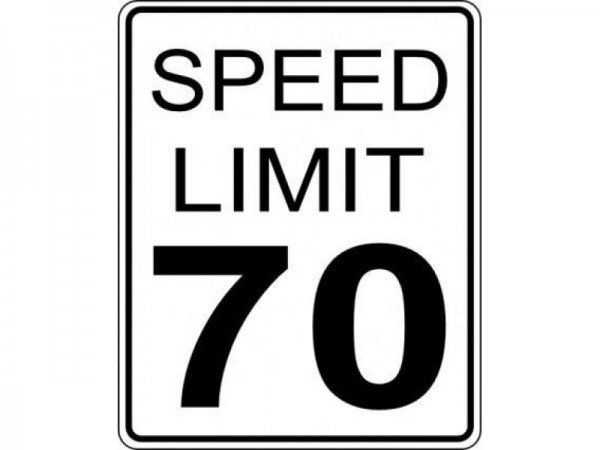 Image result for 70 mph speed limit