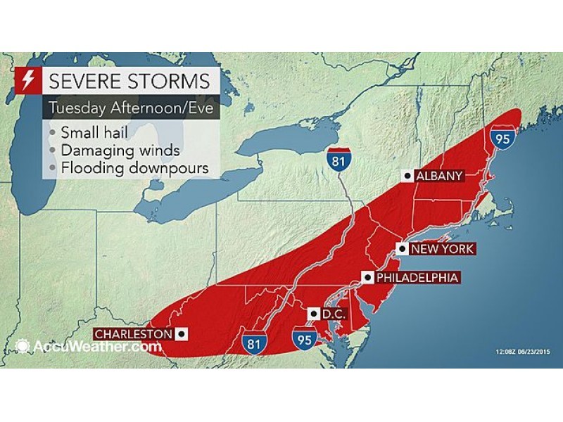 70 MPH Winds Possible As 'Severe' Thunderstorm Watch Goes Into Effect ...