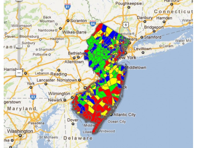 Interactive Map The State of Property Taxes in NJ Holmdel, NJ Patch