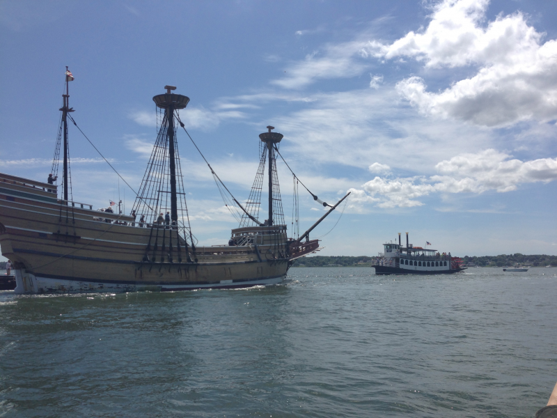 The Return of the Mayflower II Plymouth, MA Patch