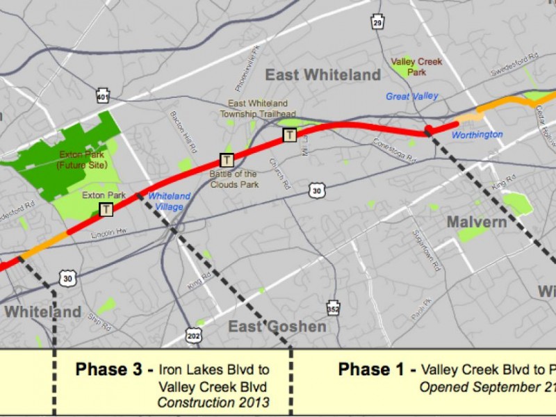 Phase 3 is a Go West Whiteland - B21aab72d54bfe21a1fec7d9914db29