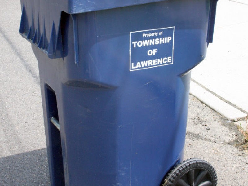 Garbage Collection in Lawrence Township Will Take Place Tomorrow Instead of Monday