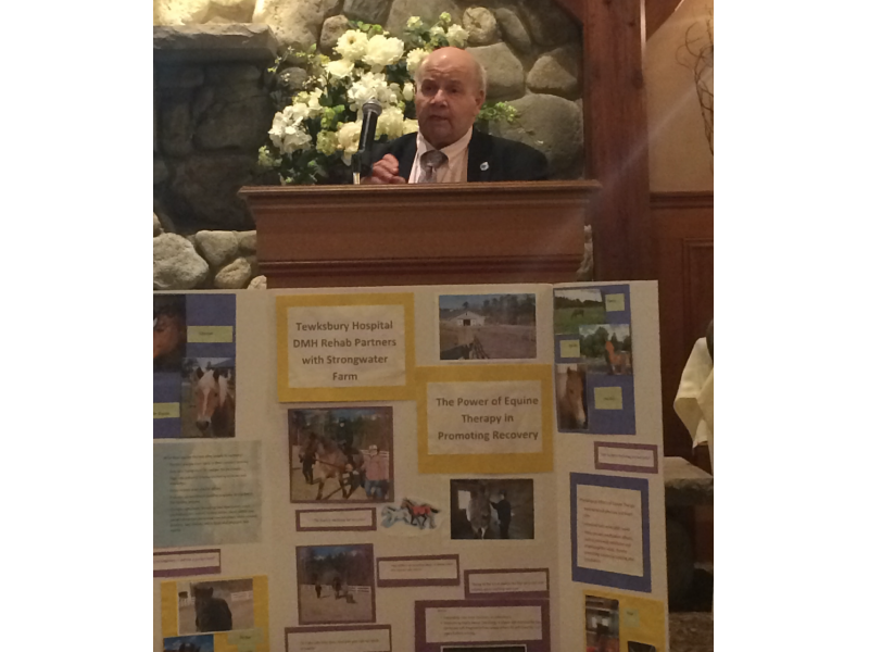 Rep. Miceli Receives Friend of Strongwater Farm Merit Award