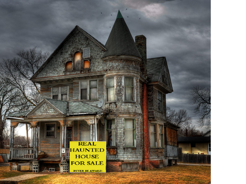 haunted mansion house for sale