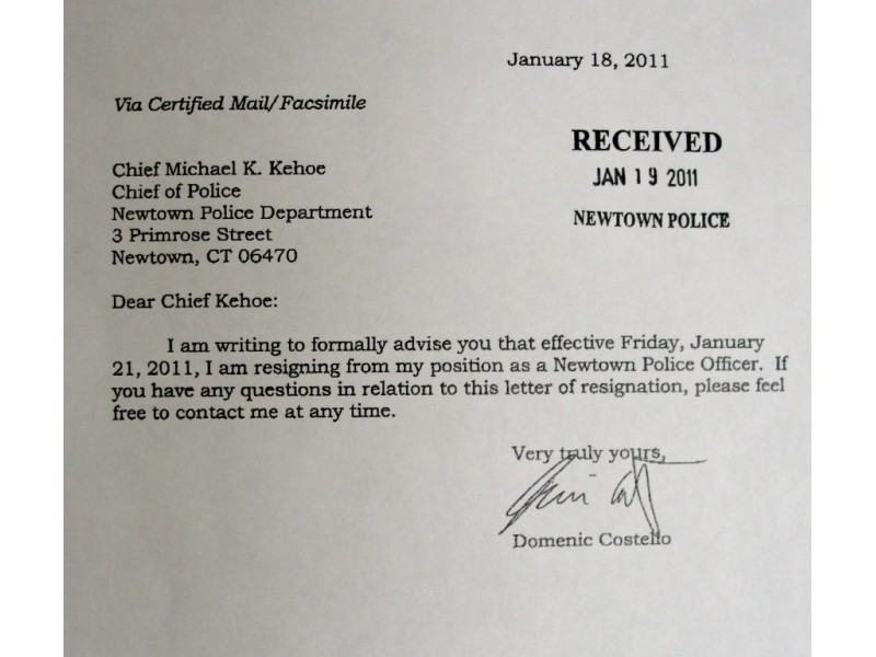 Read Resignation Letters of 2 Officers at Center of Police 