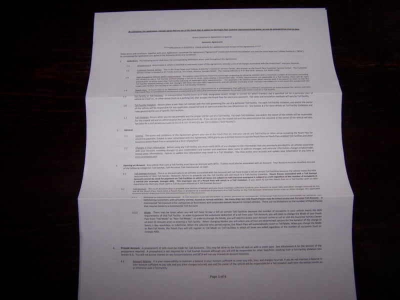 Getting a Peach Pass What to Expect Peachtree Corners, GA Patch