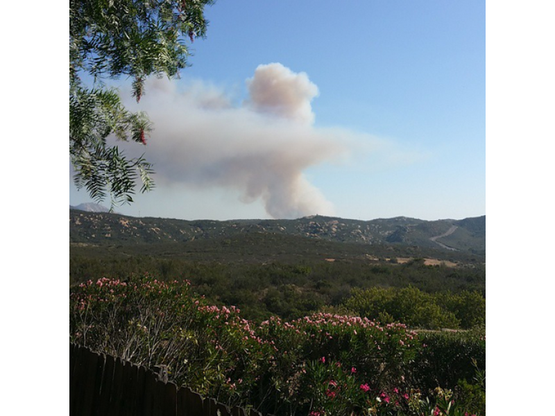 UPDATE Wildcat Fire at 150 Acres Burned, Not Contained Santee, CA Patch