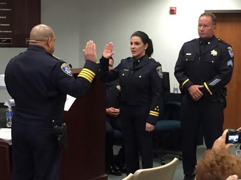 Pleasanton Police Department Celebrates Promotions