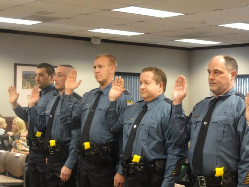 Upper Macungie Police Sworn In | Upper Macungie, PA Patch