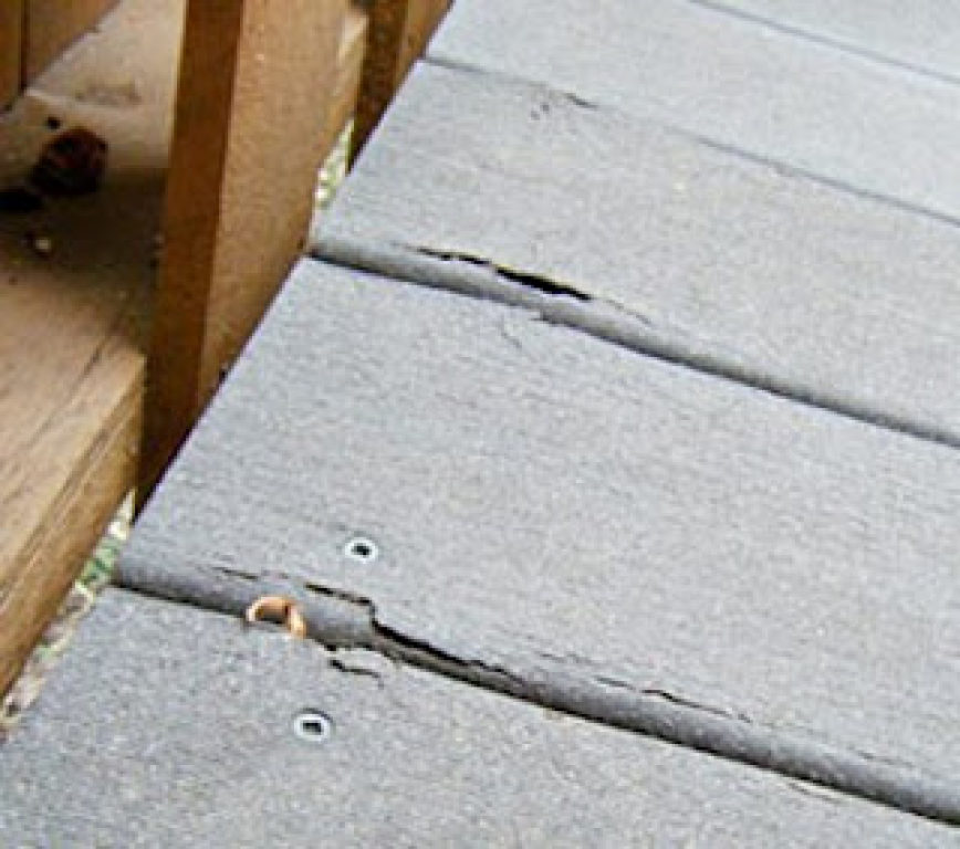 Some issues with composite decking! Newtown, CT Patch