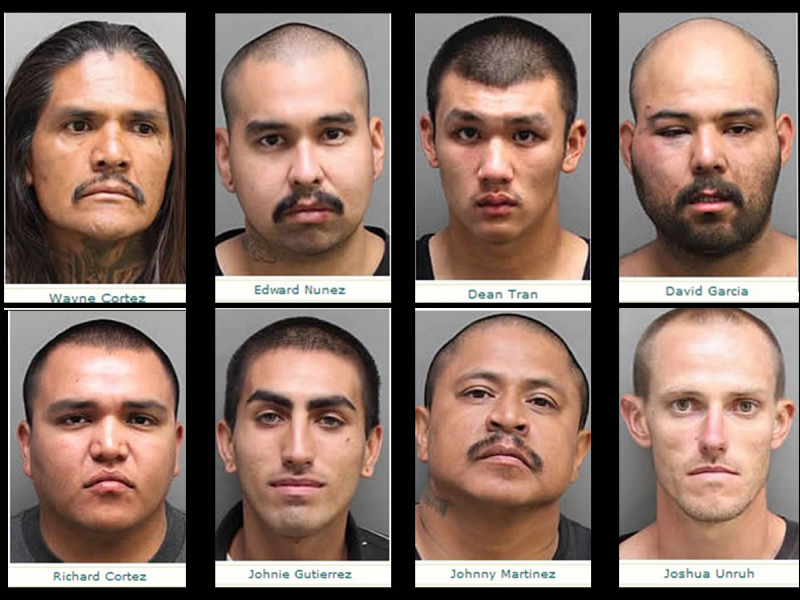 Nine Gang Members Arrested as Police Sweep San Pass Banning, CA Patch