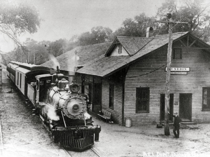 Bike Rack Harkens to Dunedin's Railway Heritage Dunedin, FL Patch