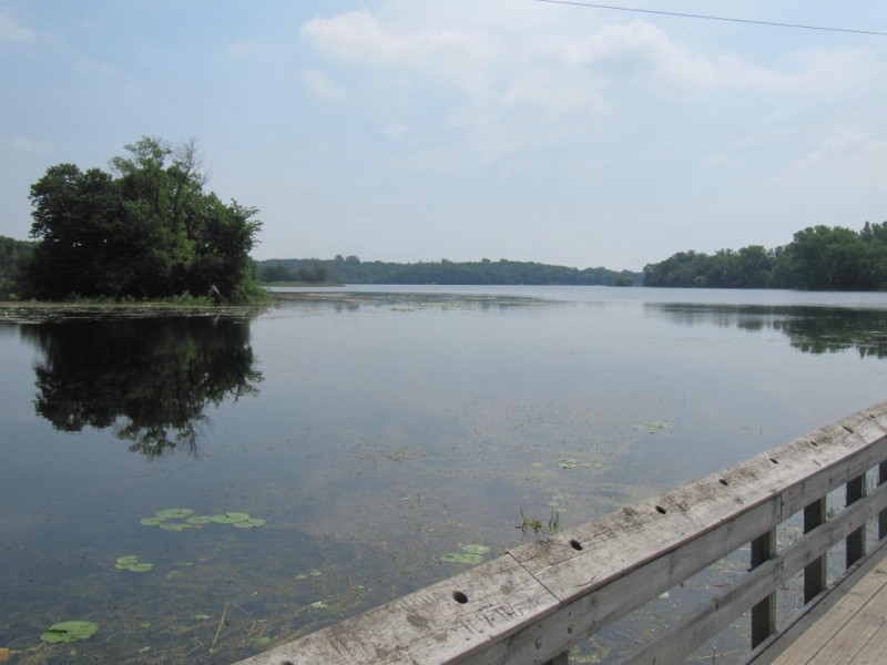 Heavy Rain Turns Lakeville's Lake Marion into "No Wake" Lake