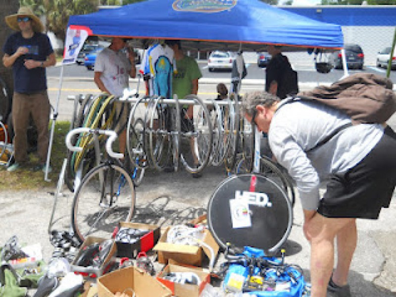 Bicycle Swap Meet Attracts Crowd in Seminole Heights Seminole Heights, FL Patch