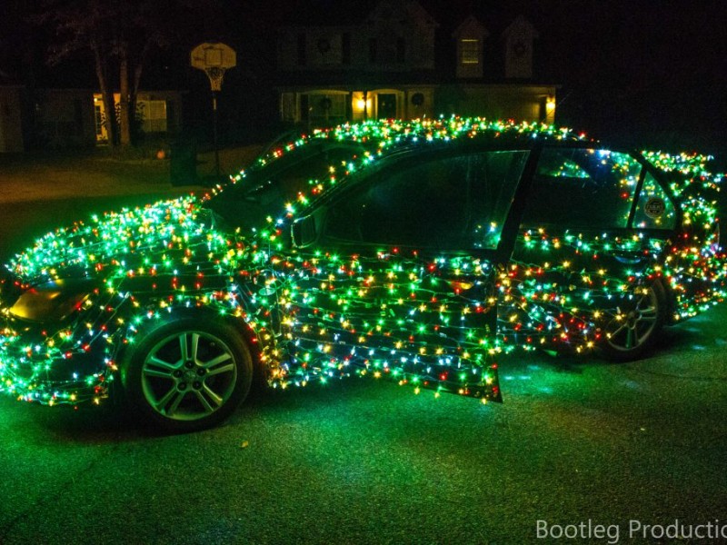 Car Covered in Christmas Lights (Video) | Oconee, GA Patch