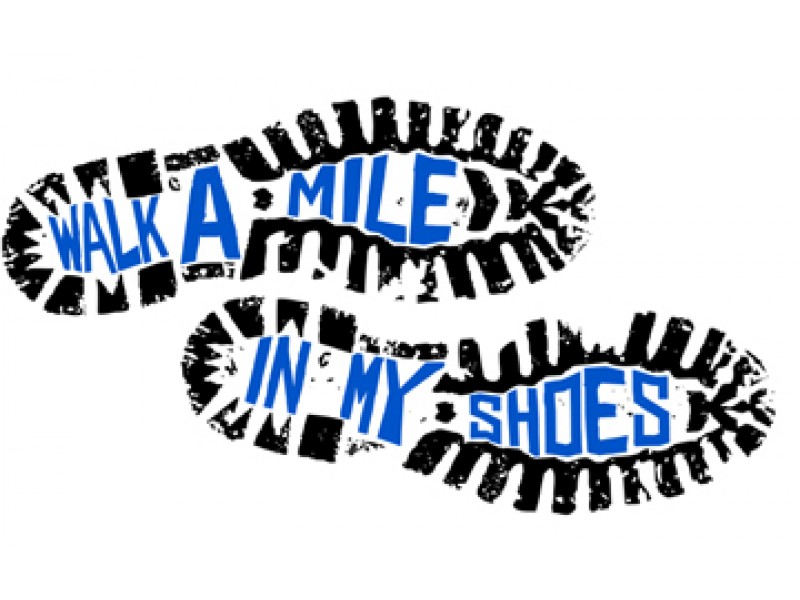 i want to walk a mile in your shoes i want to walk a mile in your shoes