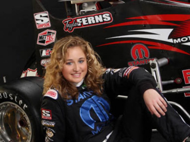 Taylor Ferns Speeds Into Auto Racing History | Shelby, MI Patch