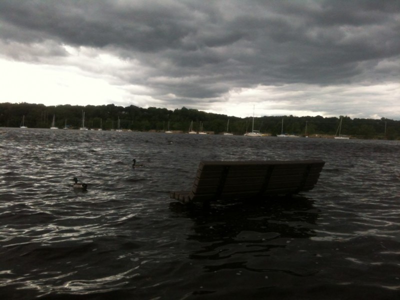 St. Croix River Flooding Hudson's Lakefront Park, Marina Hudson, WI Patch