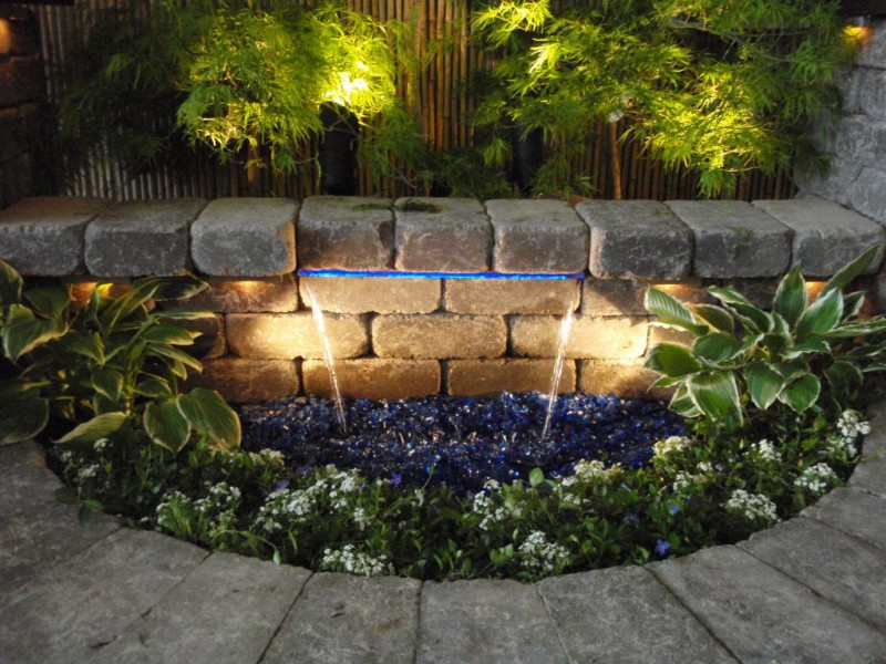 Going with the Flow: Backyard Waterfalls Add Beauty and a ...