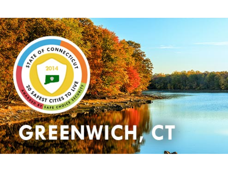 Greenwich Ranked in Top 20 Safest Places to Live in Connecticut