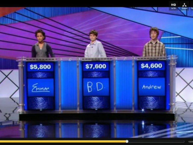 Local Kid Wins Jeopardy! | Piedmont, CA Patch