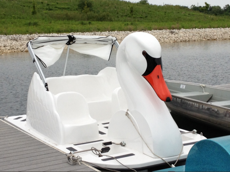 Swan Paddleboat New Rental Option at Three Oaks Crystal Lake, IL Patch
