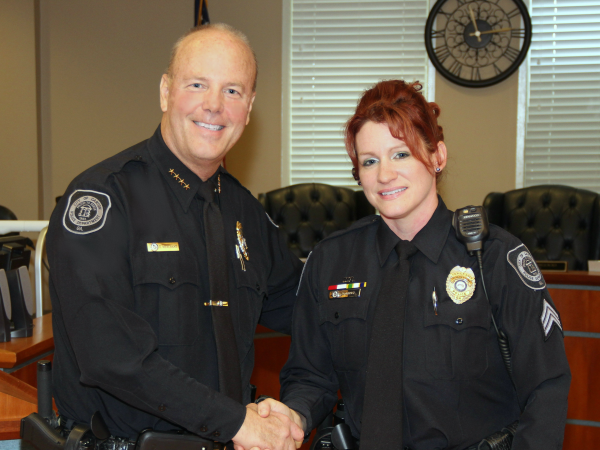 Canton Police Department Welcomes Two New Sergeants - Canton, GA Patch